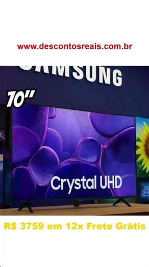 Samsung Smart TV 70" UHD 4K U8500F 2025 Xbox Cloud 7 Anos de Atualização, AI Energy Mode, Alexa