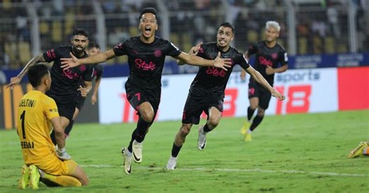 Watch, highlights ISL 2023-24: Mumbai City win dramatic semi-final first leg against FC Goa