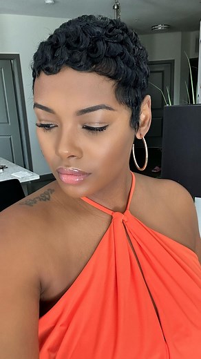 Sky Smith on Instagram: "Y’all can’t tell me nothing. I learned how to add a few curls and now I don’t know what to do with myself. ** @pixieperfection officially has its ENTIRE line in a BUNDLE deal 💁🏾‍♀️ Products used: All Pixie Perfection! Rosemary Hydrating Shampoo & Deep Conditioner Thermal + Heat Protectant Prep + Prime Molding Foam Velvet Custard Hydration Crème Hot tools: Check out my Amazon store in my link for wrap-it papers, dryers, and all the flat irons and curlers I use! #pixie #