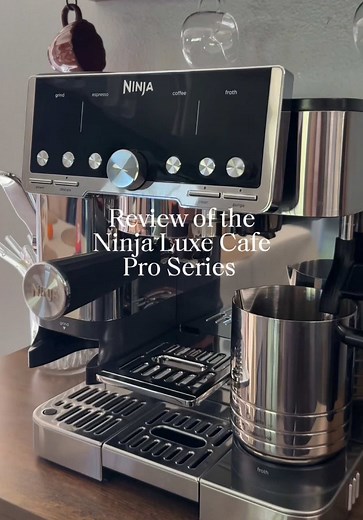 Reviewing the Ninja Luxe Cafe-Pro Series Espresso Machine