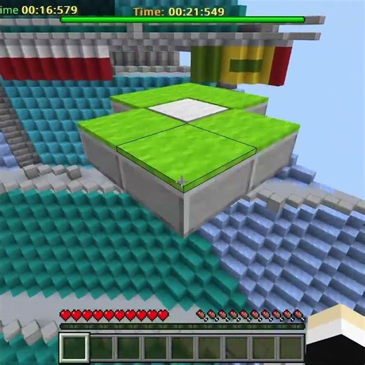 アスレチック【羽久斗】#Minecraft #ゲーム #統合版 #java版 #pvp #bed wars #実況 #マイクラ #マインクラフト #フォートナイト