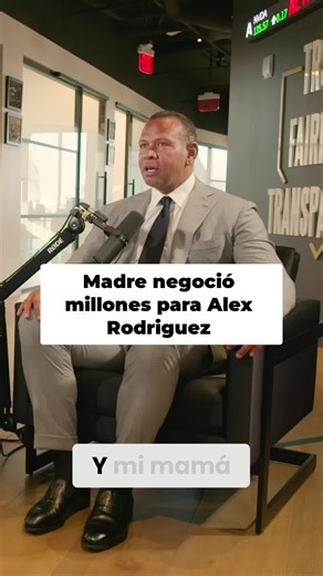 Mi mamá, la negociadora estrella del acuerdo de Alex Rodríguez. ¡Un millón de dólares no era suficiente! Quería vuelos en primera clase para visitar. #MadreDominicana #Negociadora #AlexRodriguez #HistoriasReales #TalentoDominicano