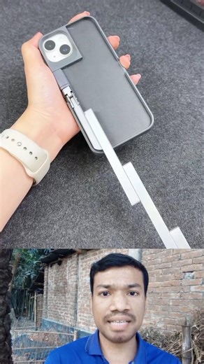 Smart Phone Case with Selfie Stick Built-In