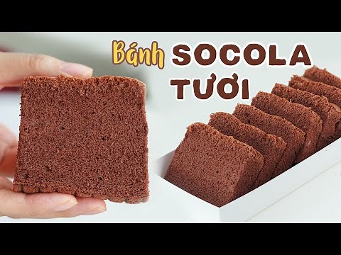 [4K] LIGHT & FLUFFY CHOCOLATE CAKE - Cách làm BÁNH SOCOLA TƯƠI
