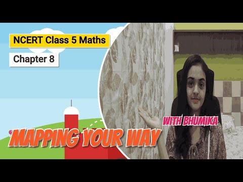 🔍 Map Reading Magic! | NCERT Class 5 Maths Chapter 8 | Easy Explanation by Bhumika ✨