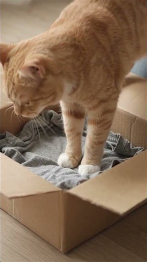 Turn an Old T-Shirt into a Cozy Cat Bed | Easy DIY Cat Hack