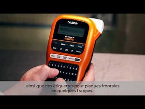 Découvrez l’étiqueteuse industrielle portable PT-E110VP de Brother
