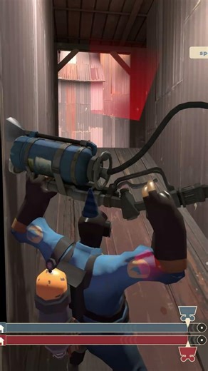 How it FEELS to airblast... #tf2 #shorts