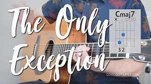 "The Only Exception" Guitar Tutorial - Paramore