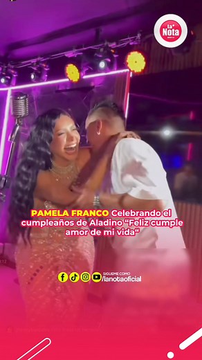 858K views · 13K reactions | #Música |Pamela Franco celebra el cumpleaños de Christian Cueva con fotos juntos y un mensaje especial: “¡Feliz cumple, amor de mi vida! Te amooo... con todo mi corazón” ❤️✨ #LaNota #felizcumpleaños #aladino #ChristianCueva #PamelaFranco | La Nota | Facebook