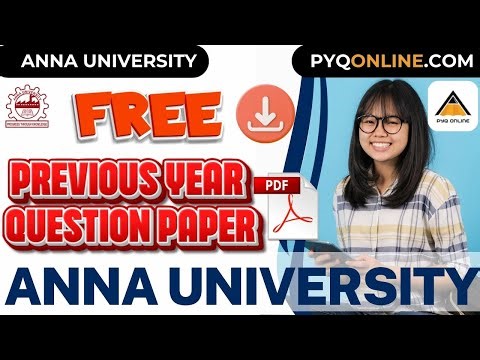 Anna University Free previous year question paper download l onlineanna.com
