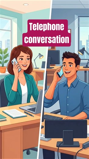 English Conversation Practice | Telephone Call | Daily English Speaking