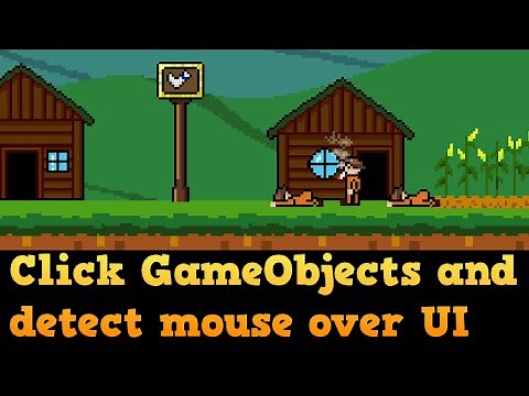 Custom Click Manager - Click GameObjects and detect mouse over UI in Unity (#Sock 04)