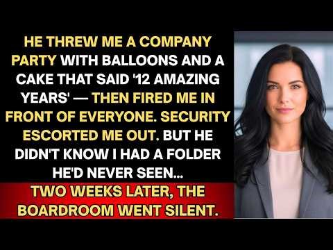 Executive Threw Me A Party Just To Fire Me After 12 Years I Gave Him A Real Farewell