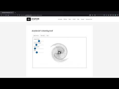 Generative art tutorial without code with online tool