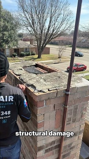 Chimney Crown Repair & New Chimney Cap Installation in Dallas Fort Worth