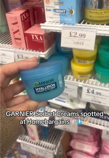 Discover Garnier Sorbet Cream at Home Bargains