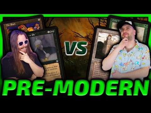 Pit Rack Vs MONO GREEN TRON!!! [Paper Premodern MtG Gameplay] 2026