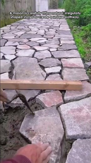 Crafting a Stone Pathway