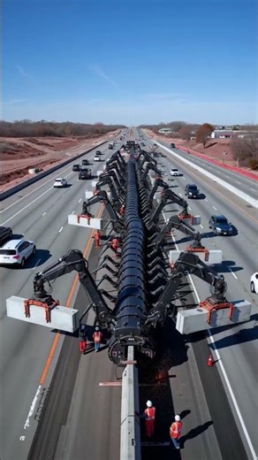 Centipede Mega Machine🚧 #FutureTech #EngineeringMarvel #Innovation