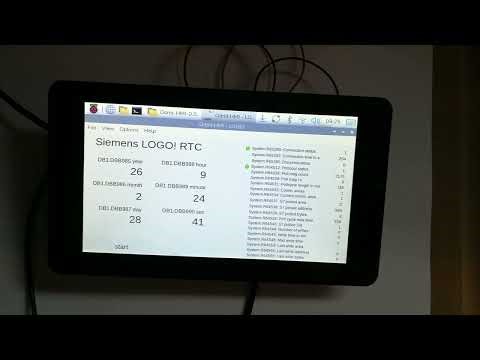 First run of Odrid HMI on Rapberry Pi 3 with 7 inch touch screen