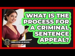 What Is the Process for a Criminal Sentence Appeal?