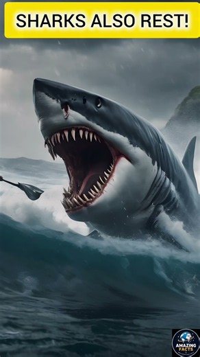 Sharks can replace their teeth and some even rest while swimming! Nature is truly amazing!