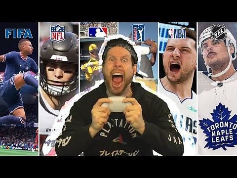 2022 Sports Challenge! FIFA, NBA, MLB, Madden, NHL & PGA