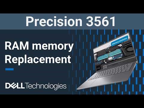Dell Precision 15 3561 | How to replace the RAM memory module