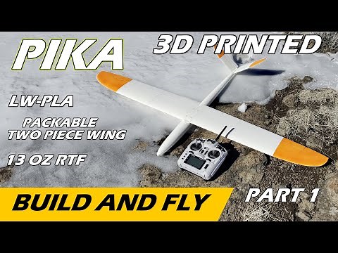 LW-PLA Pika from SoarKraft - 13oz RTF - build and fly - part 1 - the set up