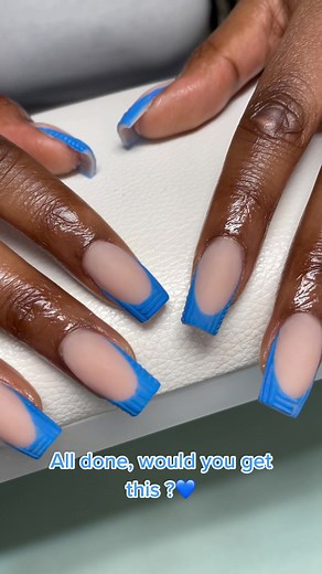 💙💙 #londonnailtech #viral #SELondonNailTech #fyp #foryoupage #tutorial #acrylicnails #nailinspo #nailtechtips #tutorial