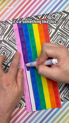 Turn a piece of paper into a fun and easy rainbow paper craft summer activity for kids. #rainbow #easycraft #kidscrafts #kidsactivities #papercraft #crafty #summercrafts | Timm Sevitz