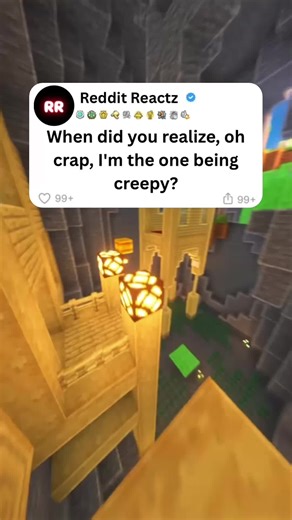 When did you realize, oh crap, I'm the one being creepy? #reddit #redditstories #storytime #creepy #realize