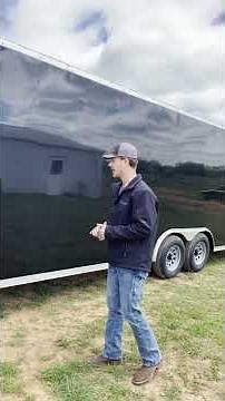 Introducing the 2024 ANVIL 8.5X24 Enclosed Cargo Trailer: Affordable Excellence!