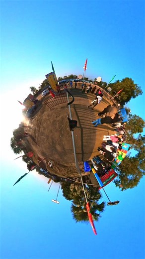 Jumpingo on Instagram: "Same concerts, same matches, same cafes… bored much, Surat? 😏 Jumpingo is your all-in-one upgrade—date plan, family day, team outing aur fun cardio in one mad, bouncy world. Kids off screens, couples screaming together, colleagues finally bonding over falls instead of files. Neon inflatables, nonstop laughs, ages 5–85 welcome—bas socks pehno aur jump kar jao. 📍 Open Ground, Opp VR Mall, Dumas Road 🗓️ 19th Feb – 1st March 🎟️ Tickets on District by Zomato – book before