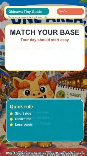 Okinawa Without a Car? Book Tours From Your Base #Shorts