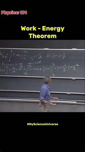 What is Work - Energy Theorem #physics