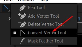 how to add handles to a keyframe to curve the movement
