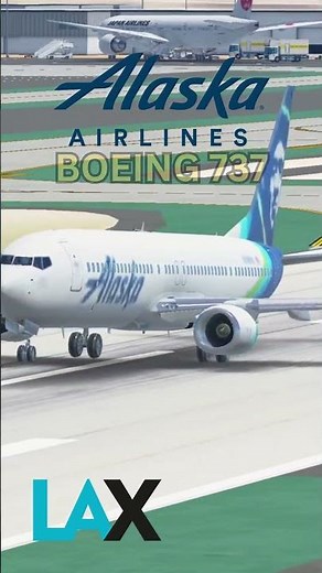 Alaska Airlines Boeing 737 Takeoff From LAX in Infinite Flight