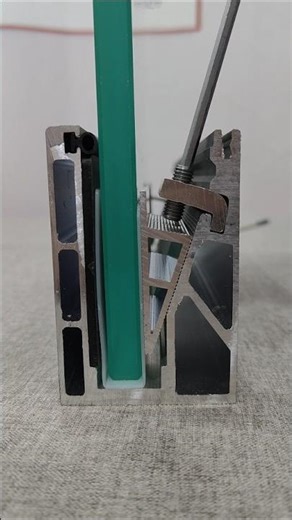 The balcony glass railing is easy to install and the reinforced structure is more durable!#fence