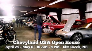 We've had a great first couple of days at the Chevyland USA Estate Open House, and you still have a chance to view this unique car collection in person. Stop by the Chevyland USA museum in Elm Creek, NE from 10 AM - 4 PM every day through the May 6 sale date. Items are open for bidding now on bigiron.com. Central Plains, BigIron Auctions Cope Ag Services, LLC | BigIron Auctions