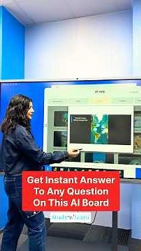 Interactive Flat Panel With AI Smart Board - Best AI Tools For Teachers: Digital Board For Classroom