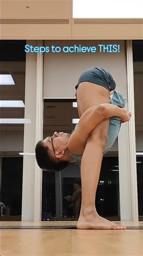Steps to stretch for your contortion frontbend! #yoga
