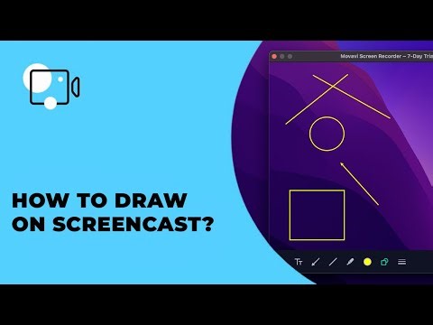 How to draw on screencast?