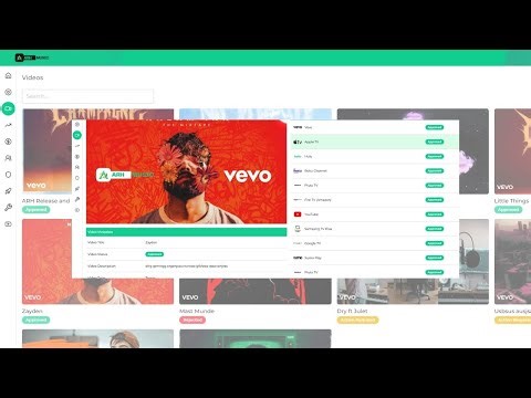 How to Distribute Your Music Videos on VEVO via ARH Backstage | OfficialVEVOVideo Distribution Guide