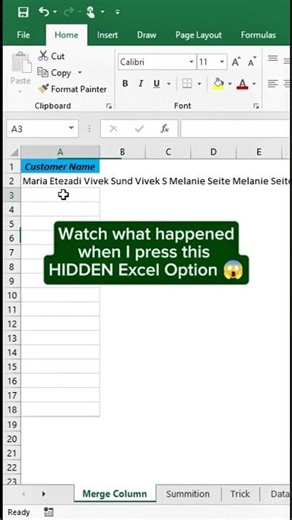 This tiny Excel feature saves hours of Editing!