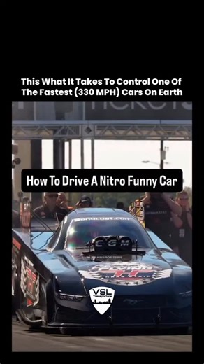 VSL Transporters & Logistics on Instagram: "A Nitro Funny Car is not started with a key. The engine is fired using an external starter then nitromethane flow is engaged while the clutch stays loaded and the car creeps forward. Crew members make final adjustments the driver heats the tires and everything pauses for a moment that feels almost quiet. Then the lights drop. Full nitro hits instantly. Over twelve thousand horsepower more than five Gs off the line and a thousand feet covered in under f