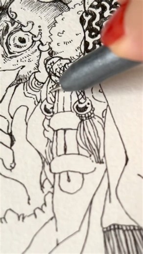 画家たちの日常 byさくら #art #アナログ #女性