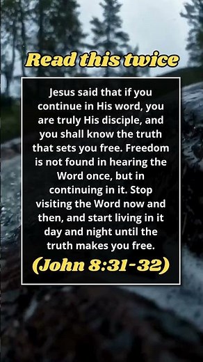 LET'S PRAY — Know the Truth That Makes You Free RIGHT NOW Prayer for Today #prayer #shorts