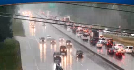 Storm-related emergency repairs that led to closures on I-95 south completed